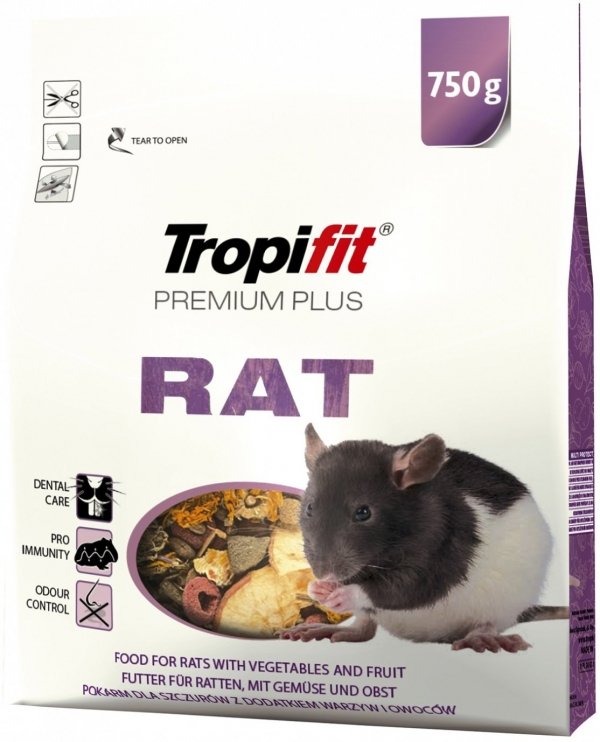 Trop. 50452 Tropifit Rat Premium Plus 750g