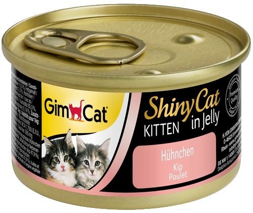 Gimcat 413143 Shiny Cat Kitten Kurczak 70gr