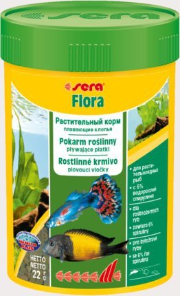 Sera 00640 Flora Nature 100ml płatki roślinne