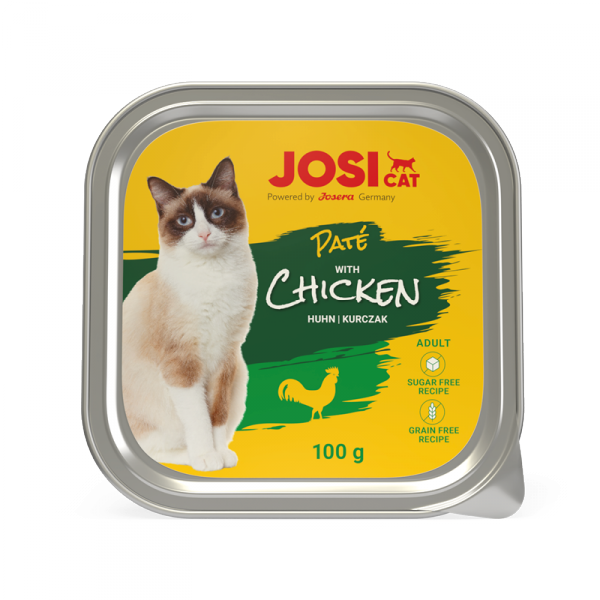 JosiCat 0168 szalka Pate z kurczakiem 100g