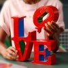 Zestaw Prezent LEGO Art 31214 LOVE Sztuka MIŁOŚĆ Walentynki Klocki + Torba