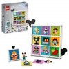 Zestaw Prezent LEGO Disney 43221 Obraz 100 Lat Animowanych Postaci 6+ Torba