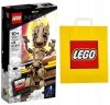 Zestaw Prezent Klocki LEGO MARVEL 76217 Ja Jestem Groot Kaseta 10+ Torba