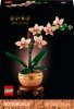 Zestaw Prezent LEGO ICONS 10343 MAŁA ORCHIDEA KWIAT DONICA Klocki + Torba