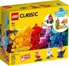 Zestaw Prezent LEGO Classic 11013 Kreatywne Przezroczyste Klocki 4+ Torba