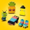 Zestaw Prezent LEGO Classic 11027 Kreatywna Zabawa Neonowymi Kolorami Torba