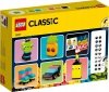 Zestaw Prezent LEGO Classic 11027 Kreatywna Zabawa Neonowymi Kolorami Torba