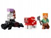 Zestaw Prezent LEGO Minecraft DOM w Grzybie Muchomor 272 Klocki 8+ Torba