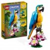 Zestaw Prezent LEGO Creator 3w1 Egzotyczna Papuga Żaba Ryba Klocki 7+ Torba