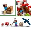Zestaw Prezent LEGO Minecraft 21270 Dom Grzybowej Krowy Klocki 8+ Torba