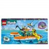 Zestaw Prezent LEGO Friends 41734 Morska Łódź Ratunkowa 717 Klocki 7+ Torba