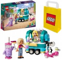 Zestaw Prezent LEGO Friends 41733 Mobilny Sklep Bubble Tea Klocki 6+ Torba 