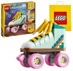 Zestaw Prezent LEGO Creator 31148 Wrotka w Stylu Retro 3w1 Klocki 8+ Torba
