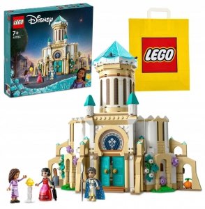 Zestaw Prezent LEGO Disney Wish 43224 Zamek Króla Magnifico Klocki 7+ Torba