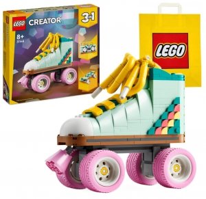 Zestaw Prezent LEGO Creator 31148 Wrotka w Stylu Retro 3w1 Klocki 8+ Torba
