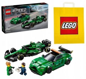 Zestaw Prezent Klocki LEGO Speed 76925 Aston Martin F1 Safety Car 9+ Torba