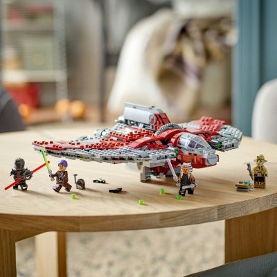 Zestaw Prezent Klocki LEGO Star Wars 75362 Prom Kosmiczny Jedi T-6 + Torba