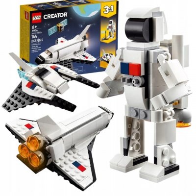 Zestaw Prezent LEGO Creator 31134 Prom Kosmiczny Wahadłowiec 3w1 6+ Torba