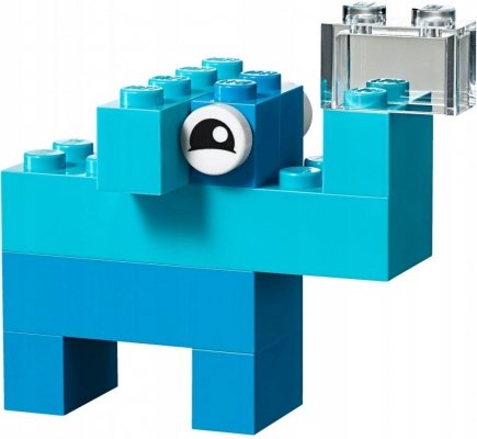 Zestaw Prezent LEGO Classic Kreatywna Mobilna Walizka BOX z Klocki 4+ Torba