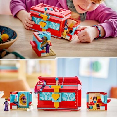 Zestaw Prezent LEGO Disney 43276 Szkatułka na Biżuterię Klocki 6+ Torba