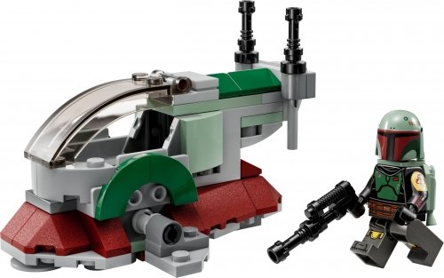 Zestaw Prezent Klocki LEGO Star Wars 75344 MikroMyśliwiec Bob Fett 6+ Torba