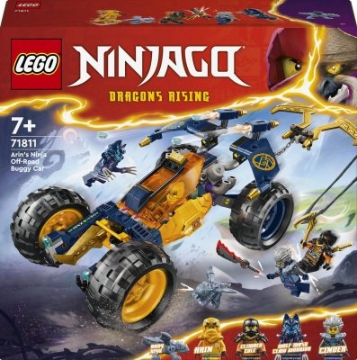 Zestaw Prezent LEGO NINJAGO 71811 SAMOCHÓD NINJA ARINA Klocki 7+ Torba