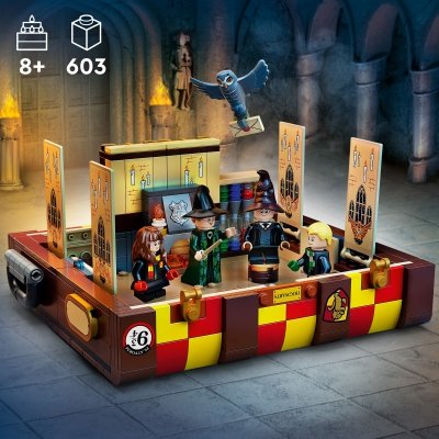 Zestaw Prezent LEGO Harry Potter 76399 Magiczny Kufer z Hogwartu 8+ Torba
