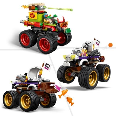 Zestaw Prezent LEGO CITY 60397 Wyścig Monster Truckami 301 Klocki 6+ Torba