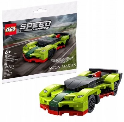 Zestaw Prezent LEGO Speed 30434 Aston Martin Valkyrie AMR Klocki 6+ Torba