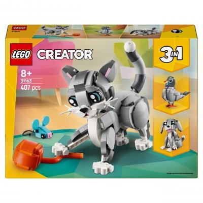 Zestaw Prezent LEGO Creator 31163 Psotny Kotek 3w1 Piesek Klocki 8+ Torba