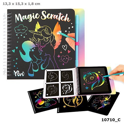 Zestaw kreatywny Magic Scratch Ylvi jednorożc 10710C