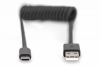 Kabel USB DIGITUS USB Typ C Męska 1