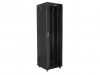 SZAFA INSTALACYJNA RACK STOJĄCA 19 42U 600X600 CZARNA DRZWI SZKLANE LCD LANBERG (FLAT PACK)
