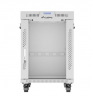 SZAFA INSTALACYJNA RACK STOJĄCA 19 15U 600X800 SZARA DRZWI SZKLANE LCD LANBERG (FLAT PACK) V2