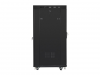 SZAFA INSTALACYJNA RACK STOJĄCA 19 22U 800X800 CZARNA DRZWI SZKLANE LCD LANBERG (FLAT PACK)
