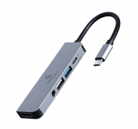 Adapter GEMBIRD A-CM-COMBO5-02 USB-C - HDMI 