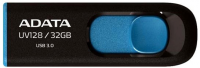 Pendrive A-DATA DashDrive UV128 64 GB Czarno-niebieski (64 GB /USB 3.0 /Czarno-niebieski ) 