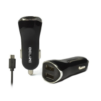 Ładowarka BELINE 2x USB 2.0 Czarny Beli0004 