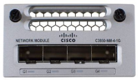 CISCO C9300-NM-4G= Cisco Catalyst 9300 4 x 1GE Network Module, spare 