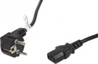 Kabel zasilający LANBERG Schuko - IEC320 C13 5m. CA-C13C-11CC-0050-BK 