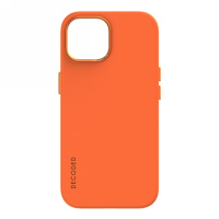 Decoded - silikonowa obudowa ochronna do iPhone 15 Plus kompatybilna z MagSafe (apricot) 