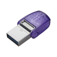 Pendrive KINGSTON DataTraveler microDuo 3C Gen3 (256 GB /Szaro-fioletowy ) 
