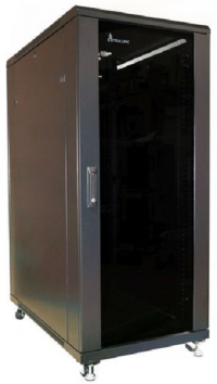 EXTRALINK 27U 600X800 STANDING RACKMOUNT CABINET BLACK 