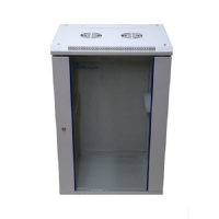 EXTRALINK 18U 600X600 WALL-MOUNTED RACKMOUNT CABINET GRAY 