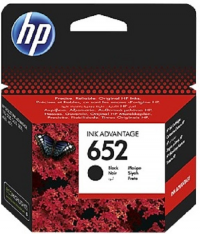 Wkład HP Tusz HP 652 Czarny (F6V25AE) F6V25AE 
