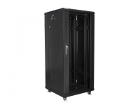 LANBERG FF01-6627-12B-KPL Lanberg szafa stojąca rack 19 27U/600x600mm czarna 