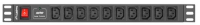 Listwa zasilająca LANBERG PDU-10I-0200-IEC-BK 