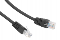 GEMBIRD Kat.6 UTP 1 m Czarny 1 Patchcord 