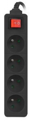 Listwa zasilająca LANBERG PS1-04E-0150-BK 