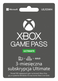 Subskrypcja ESD Game Pass Ultimate Retail 3M (QHX-00006) 